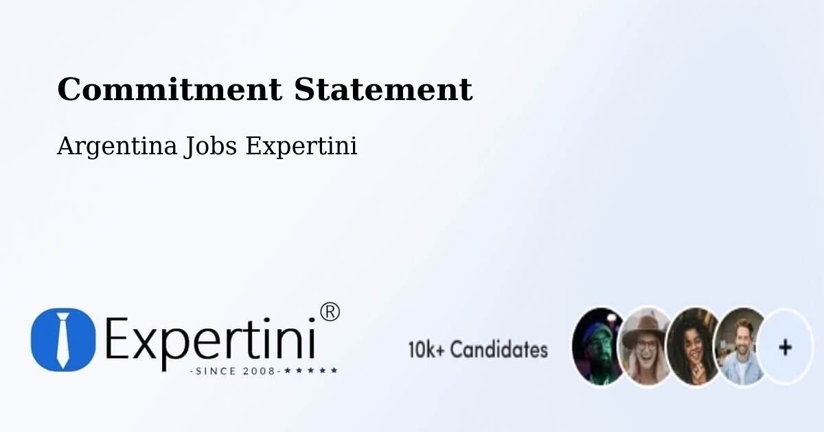 Corporate Commitment – Victoria - Argentina Jobs Expertini