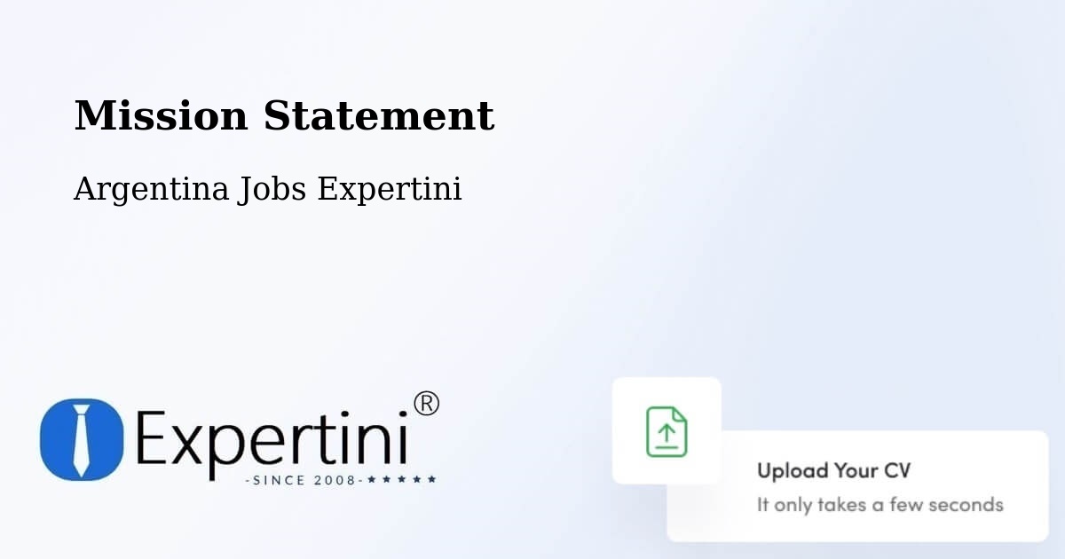 Corporate Mission – Victoria - Argentina Jobs Expertini